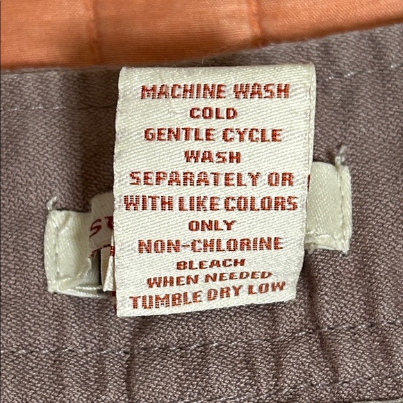 Sundance Wide Leg Cuffed Linen Blend Trouser Dress Pants Blush Purple Sz 10 - Picture 3 of 12